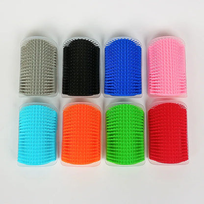 Self-Cleaning Cat Massage and Pet Hair Removal Brush