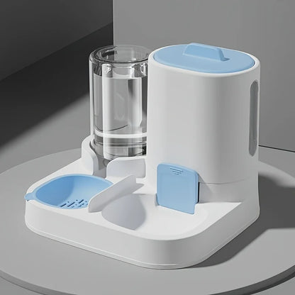 Automatic Gravity Cat Water Dispenser & Feeder - Large Capacity