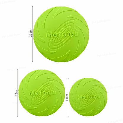Bite-Resistant Flying Disc for Dog Training and Play