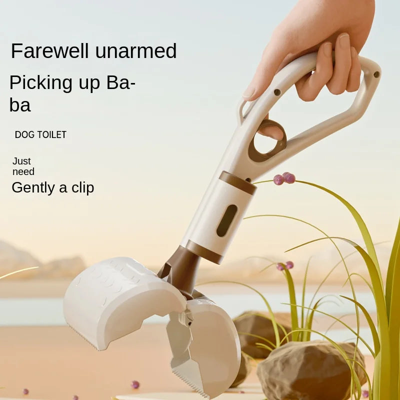 Portable Dog Poop Picker and Shovel for Easy Cleanup