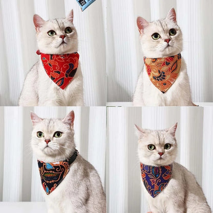 Adjustable Triangle Scarf for Dogs and Cats, XS-L