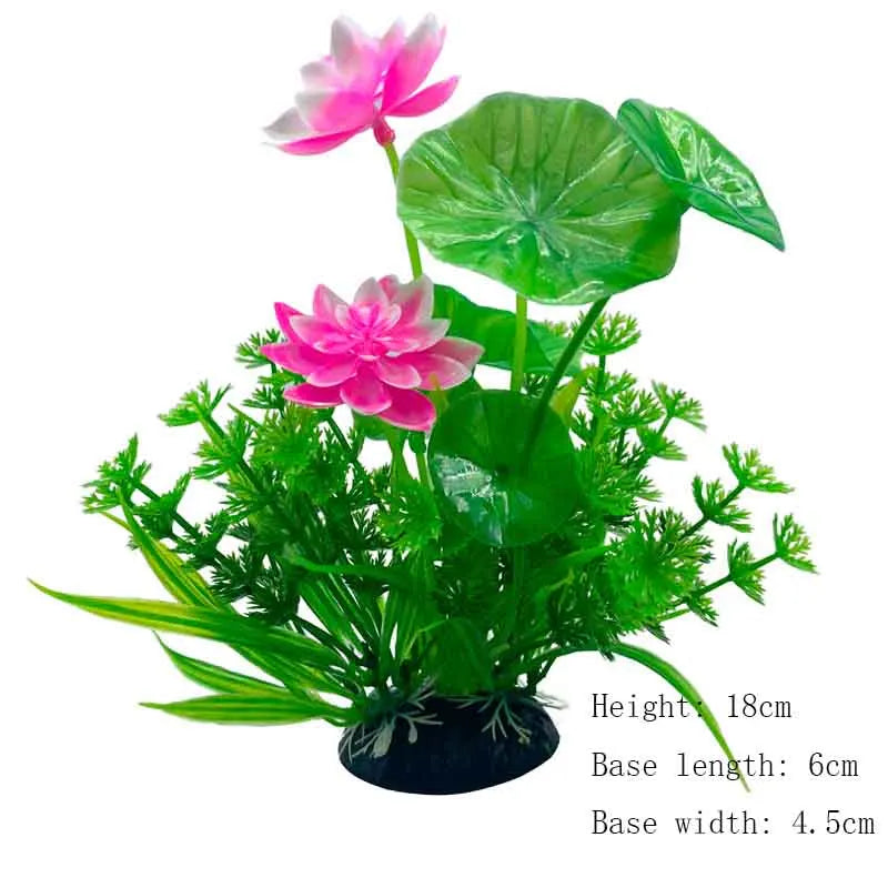 Artificial Aquarium Plants - Green Water Grass Decoration