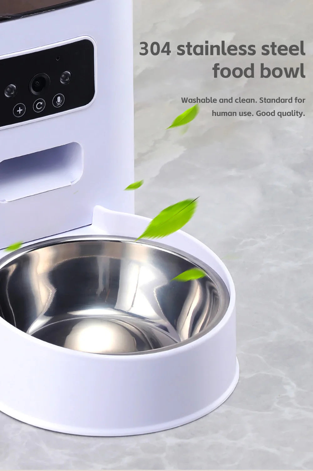 Automatic Cat Feeder with Camera and Voice Recorder