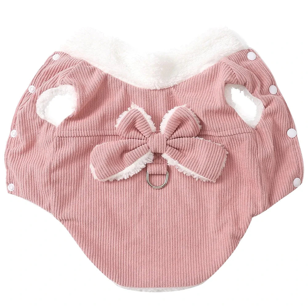 Warm Cat Costume Vest for Small to Medium Cats