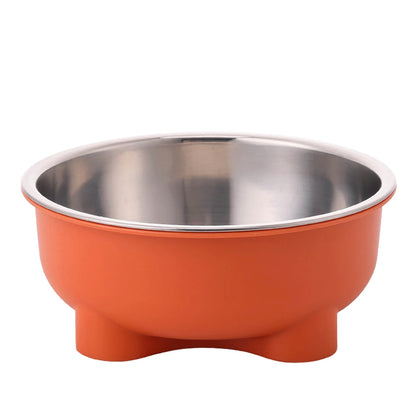 Stainless Steel Non-Slip Dog Bowl for Indoor Use
