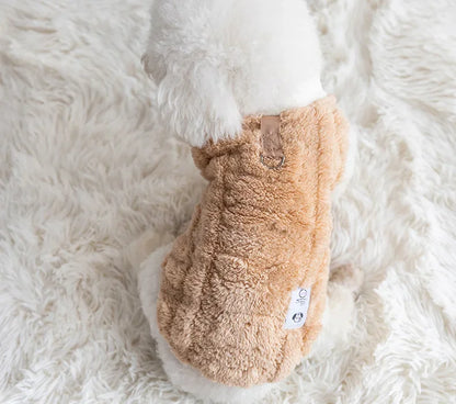 Warm Fleece Pullover Sweater for Small Dogs and Puppies