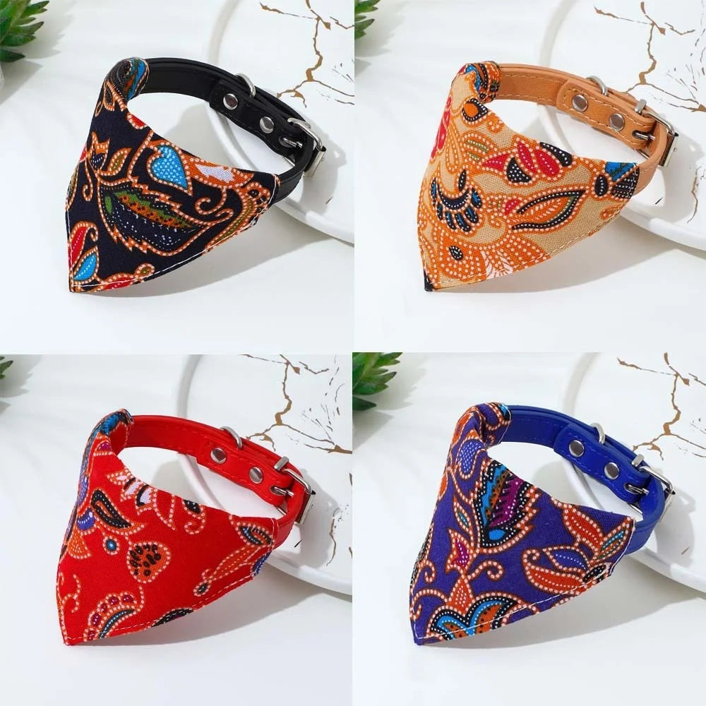 Adjustable Triangle Scarf for Dogs and Cats, XS-L