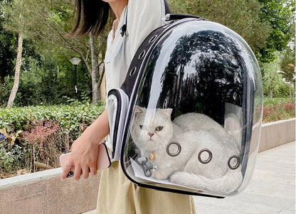 Breathable Cat and Dog Carrier Backpack for Travel