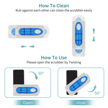 Magnetic Aquarium Cleaning Brush for Inside & Outside Care