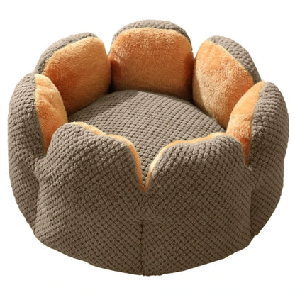 Cactus Flower Snuggly Puppy Kennel Mat for Warmth