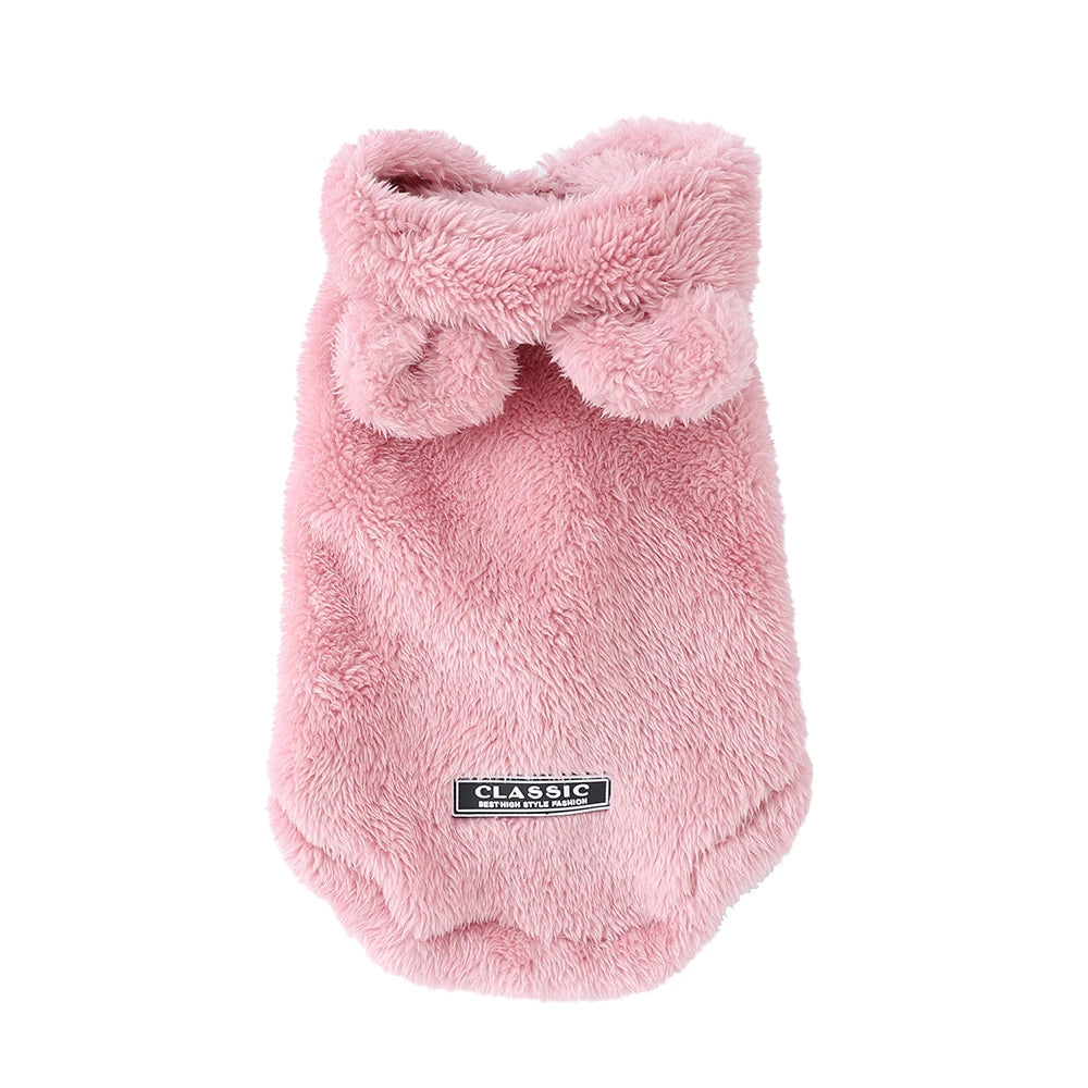 Cozy Rabbit Ears Hoodie for Cats and Small Dogs
