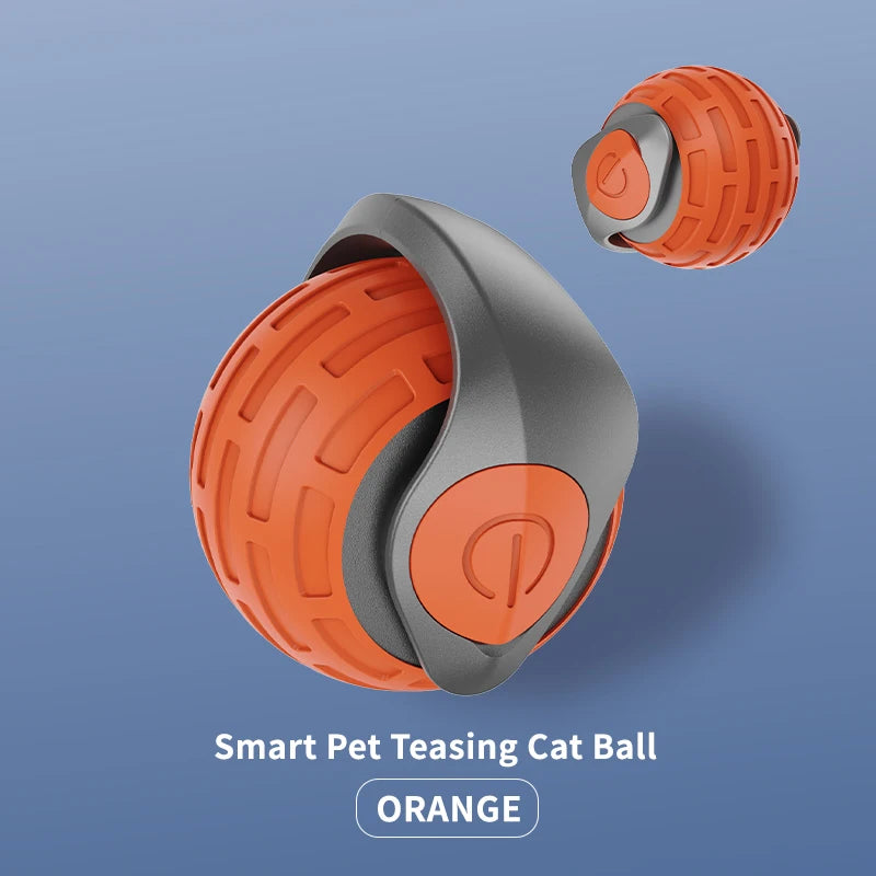 Interactive Smart Rolling Cat Toy - USB Rechargeable Ball