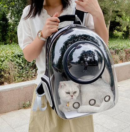 Breathable Cat and Dog Carrier Backpack for Travel