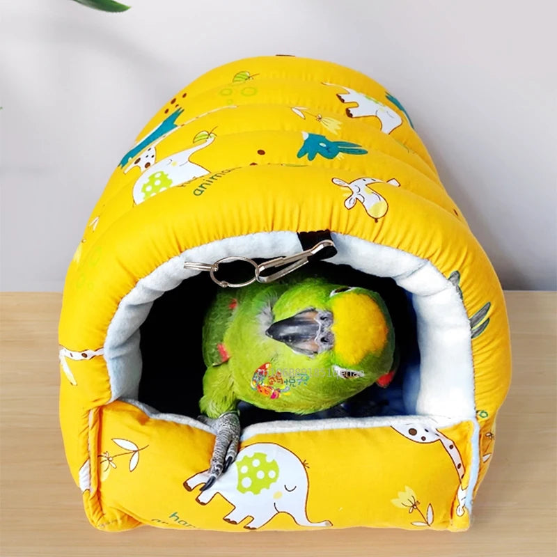 Cute Print Mini Pet Bed for Hamsters, Rabbits, and Guinea Pigs
