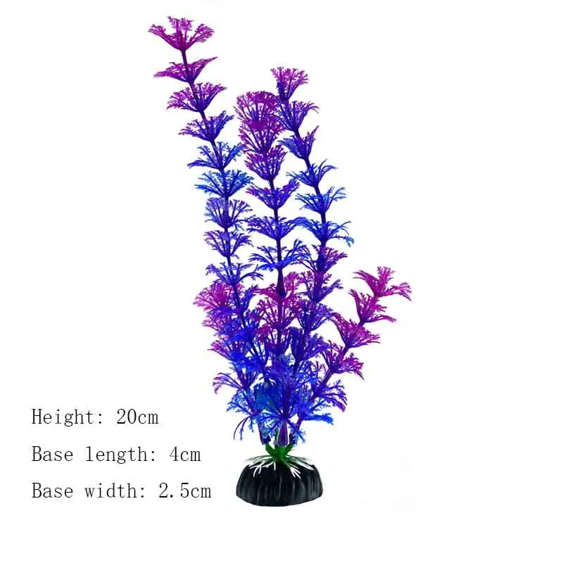 Artificial Aquarium Plants - Green Water Grass Decoration