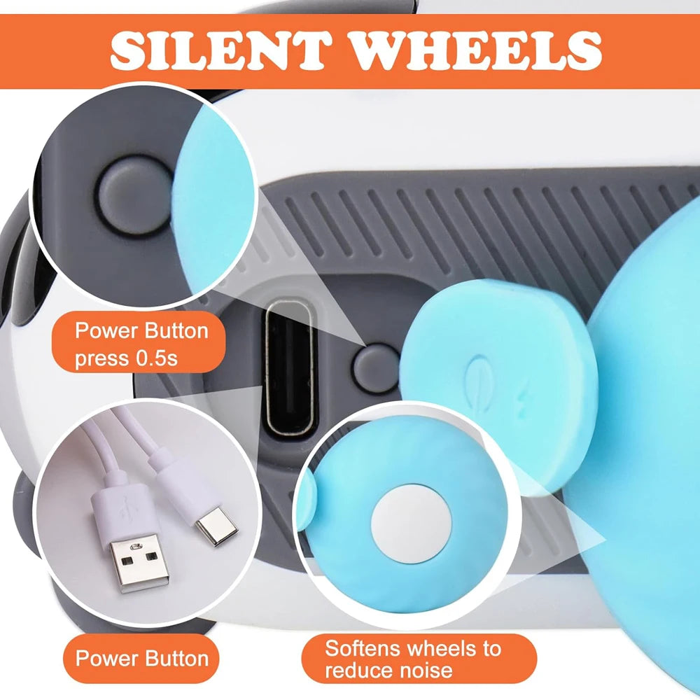 Interactive Remote-Controlled Toy Car for Cats and Dogs