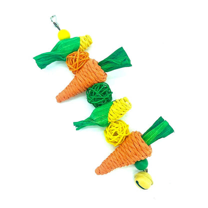Hanging Chew Toy for Birds and Small Pets - Natural Vine Ball