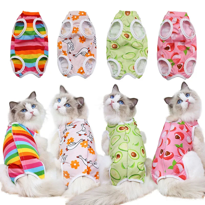 Pet Surgical Recovery Suit for Small Dogs and Cats