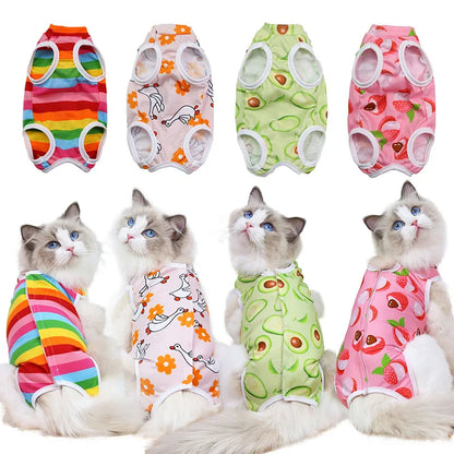 Pet Surgical Recovery Suit for Small Dogs and Cats