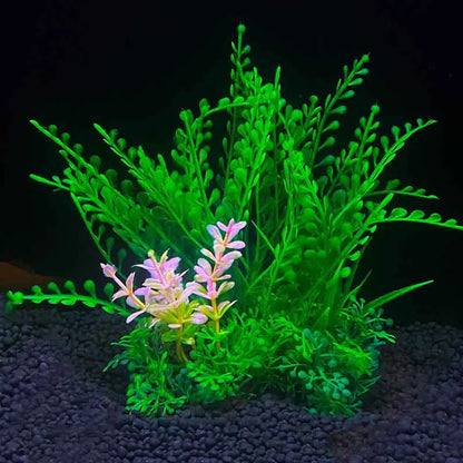 Artificial Aquarium Plants - Green Water Grass Decoration