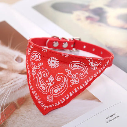 Adjustable Scarf Collar for Small Dogs and Puppies