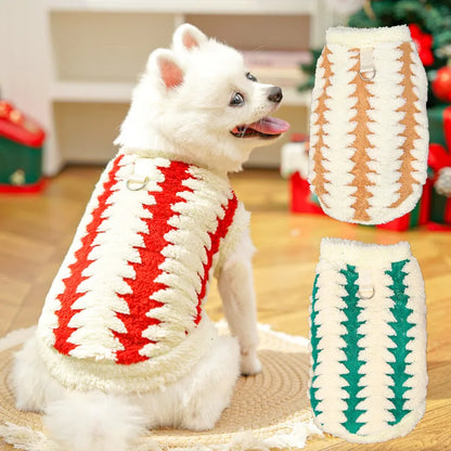 Festive Cat and Dog Clothes for Winter Celebrations