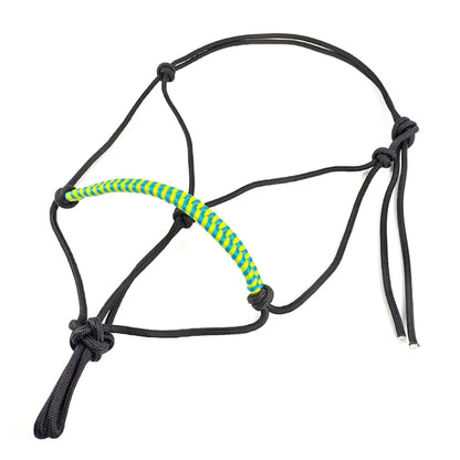Horse Training Headstall with Leading Rope and Halter