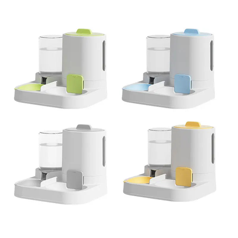 Automatic Gravity Cat Water Dispenser & Feeder - Large Capacity