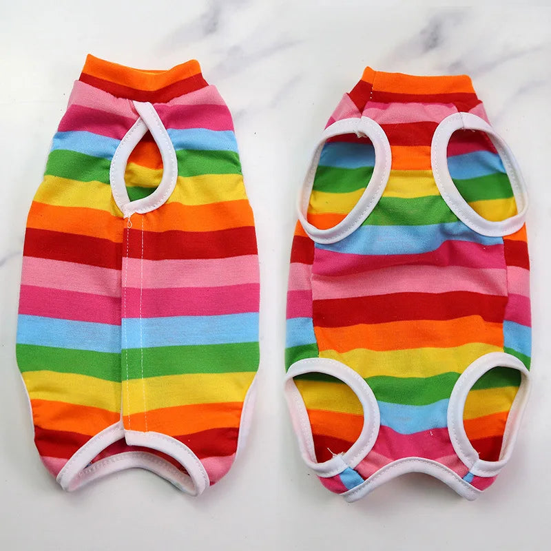 Pet Surgical Recovery Suit for Small Dogs and Cats