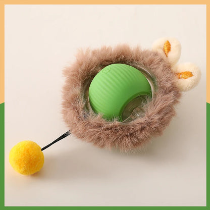 Motion-Activated Cat Toy Ball for Active Indoor Play