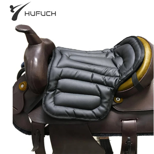 Shock-Absorbing Artificial Leather Saddle Pad for Riders