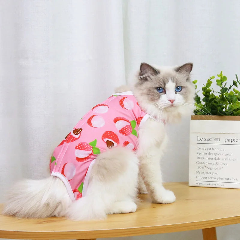 Pet Surgical Recovery Suit for Small Dogs and Cats