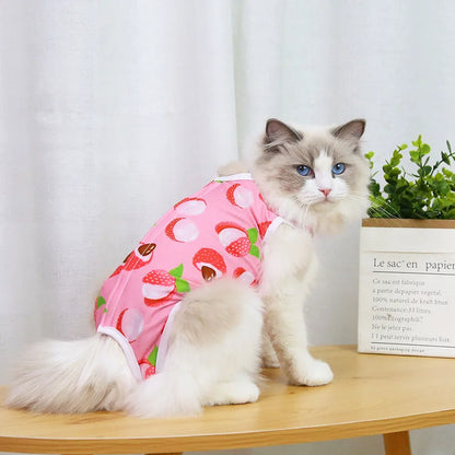 Pet Surgical Recovery Suit for Small Dogs and Cats