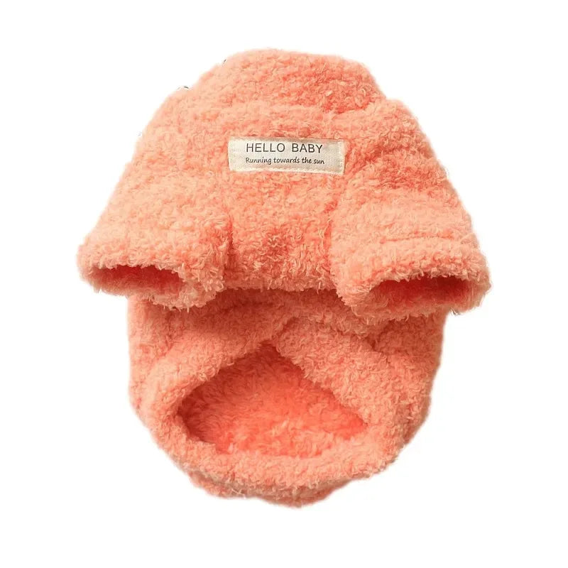 Warm Fleece Dog Coat - Winter Jacket for Small to Medium Dogs