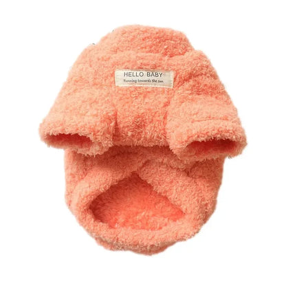 Warm Fleece Dog Coat - Winter Jacket for Small to Medium Dogs