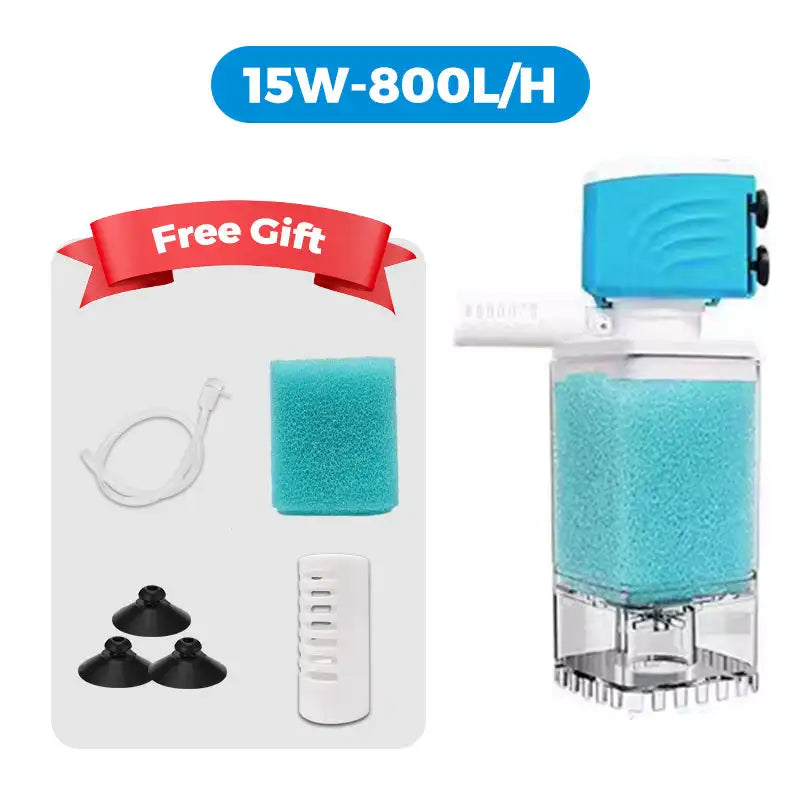 Multi-functional Aquarium Sponge Filter and Water Pump