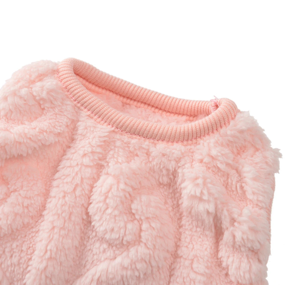 Warm Fleece Pet Sweater for Small Dogs and Cats