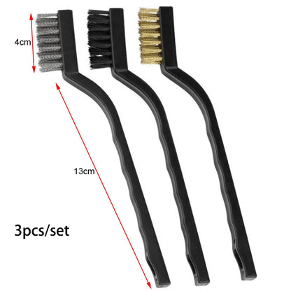 3-Pack Aquarium Algae Cleaning Brush Set for Fish Tanks
