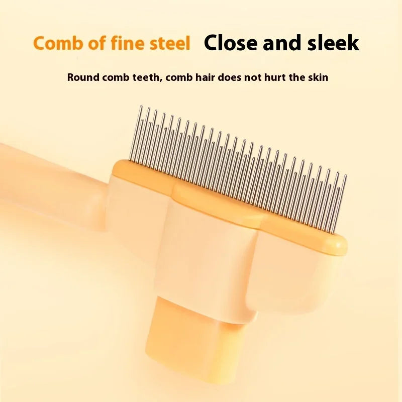 Self-Cleaning Pet Grooming Comb for Dogs & Cats