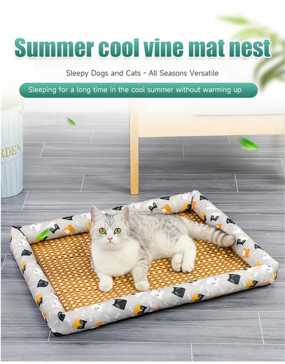Cooling Dog and Cat Ice Pad for Summer Comfort