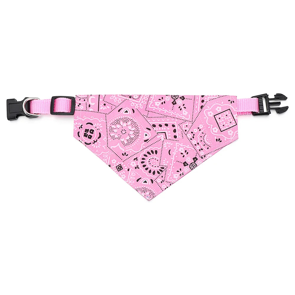Washable Triangular Bandana for Dogs and Cats