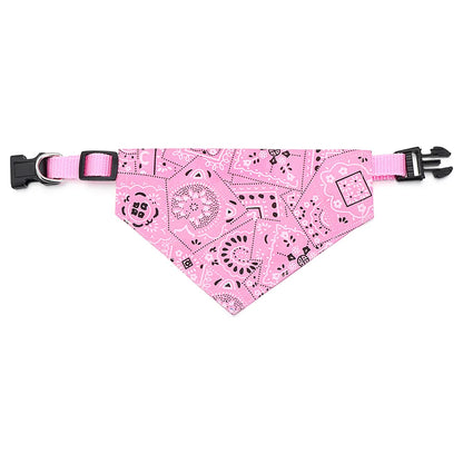 Washable Triangular Bandana for Dogs and Cats