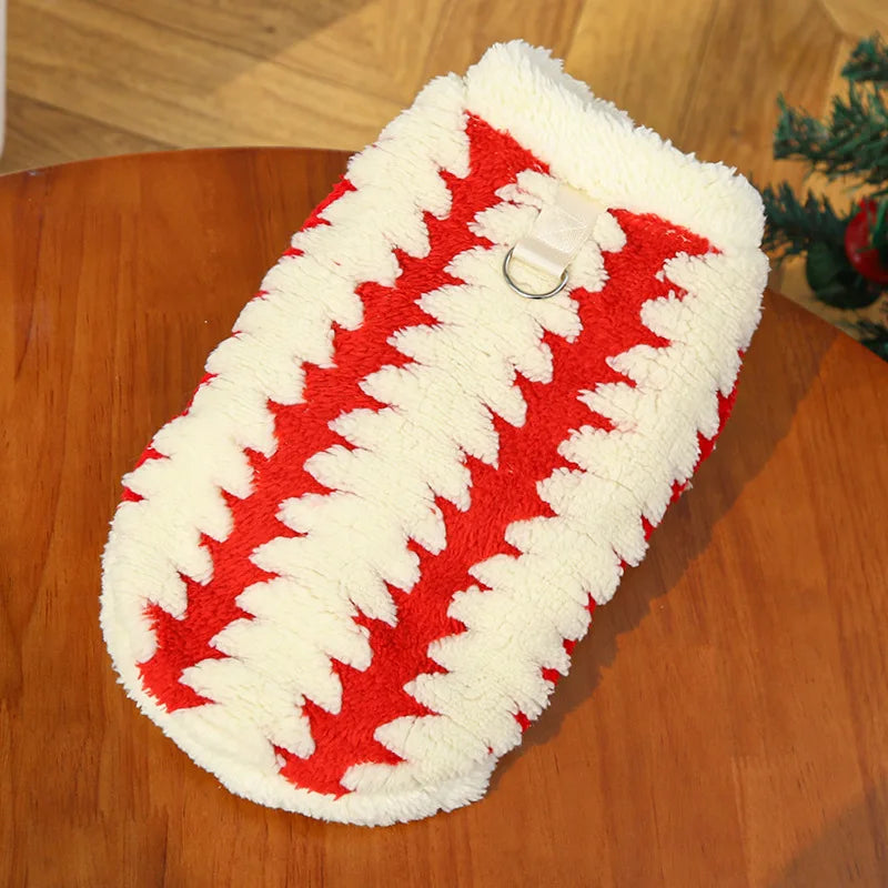 Festive Cat and Dog Clothes for Winter Celebrations