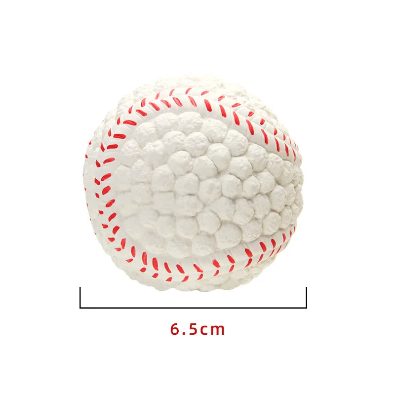 Natural Latex Dog Balls for Small to Large Dogs