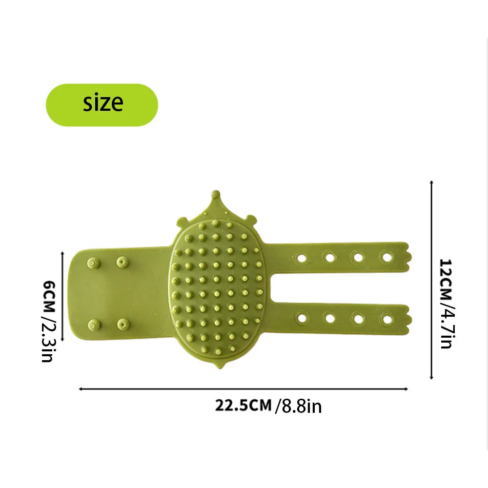Cat Grooming Massage Comb & Hair Removal Brush Set