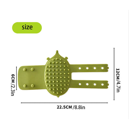 Cat Grooming Massage Comb & Hair Removal Brush Set