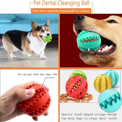 Puzzle Food Dispenser Dog Toy for Mental Stimulation