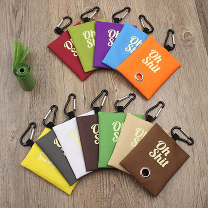 Portable Dog Poop Bag Dispenser for Outdoor Use