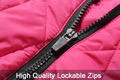 Waterproof Winter Dog Jacket with Harness for Small to Large Breeds