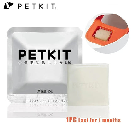 Odor Control Material for Self-Cleaning Cat Litter Box